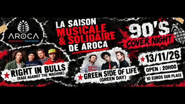 90’s Cover Night – Right in Bulls (RATM) + Green Side of Life (Green Day)