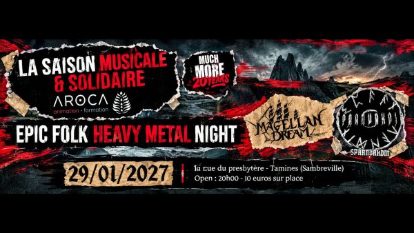 Epic Folk Heavy Metal Night – MAGELLAN DREAM + SPAANVAHDIN